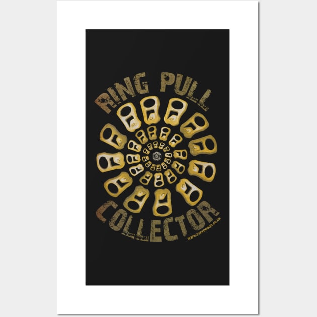 Detectorists Ring Pull Collector mk1 Wall Art by eyevoodoo